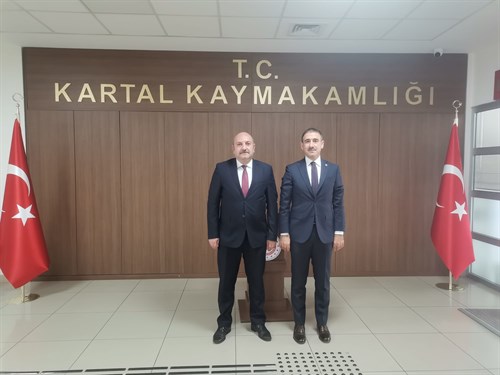 Bakırköy Kaymakamı Recai KARAL, Kaymakamımız Edip ÇAKICI' yı ziyaret etti