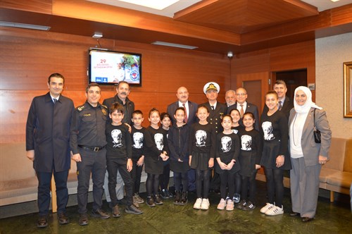 18 Mart Şehitleri Anma Günü ve Çanakkale Zaferi’nin 110. yıldönümü vesilesi ile Bülent Ecevit Kültür Merkezinde Şehitlerimizi Anma Programı düzenlendi