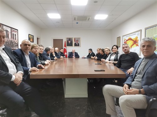 Kaymakamımız Edip ÇAKICI başkanlığında, 2025 Yılı Mart ayı Muhtarlar Toplantısı yapıldı