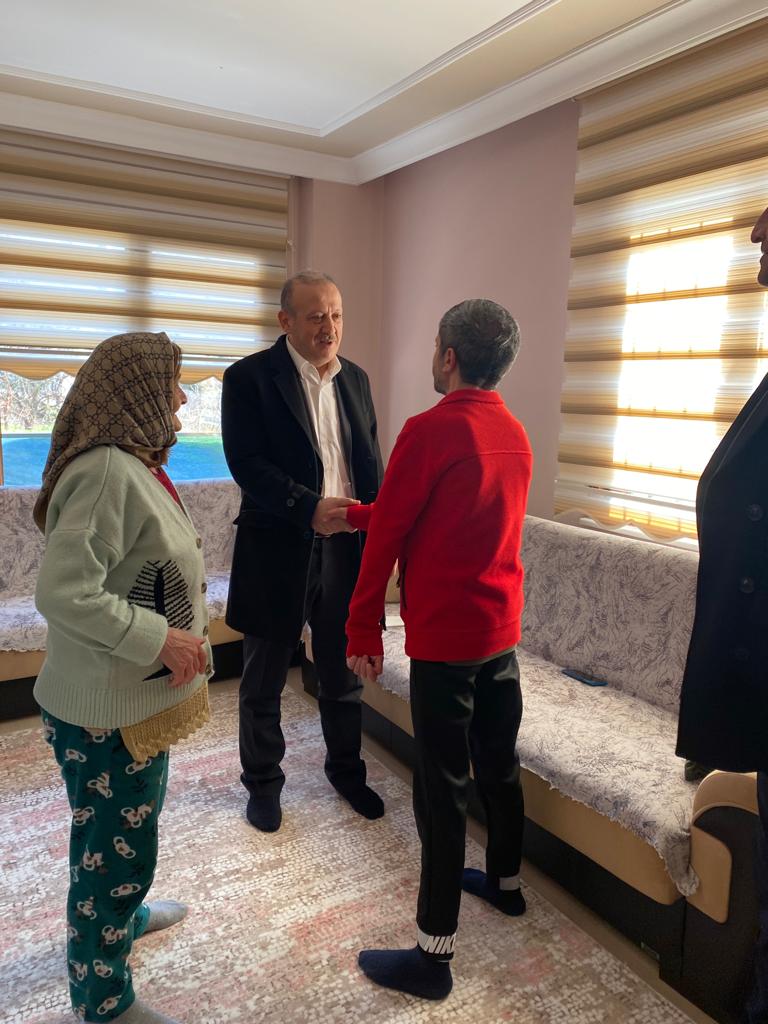 Kaymakamımız Abdullah Demir' den anlamlı ziyaret