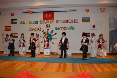 23 Nisan Ulusal Egemenlik ve Çocuk Bayramı Anadolu Adliyesi Anaokulunda kutlandı
